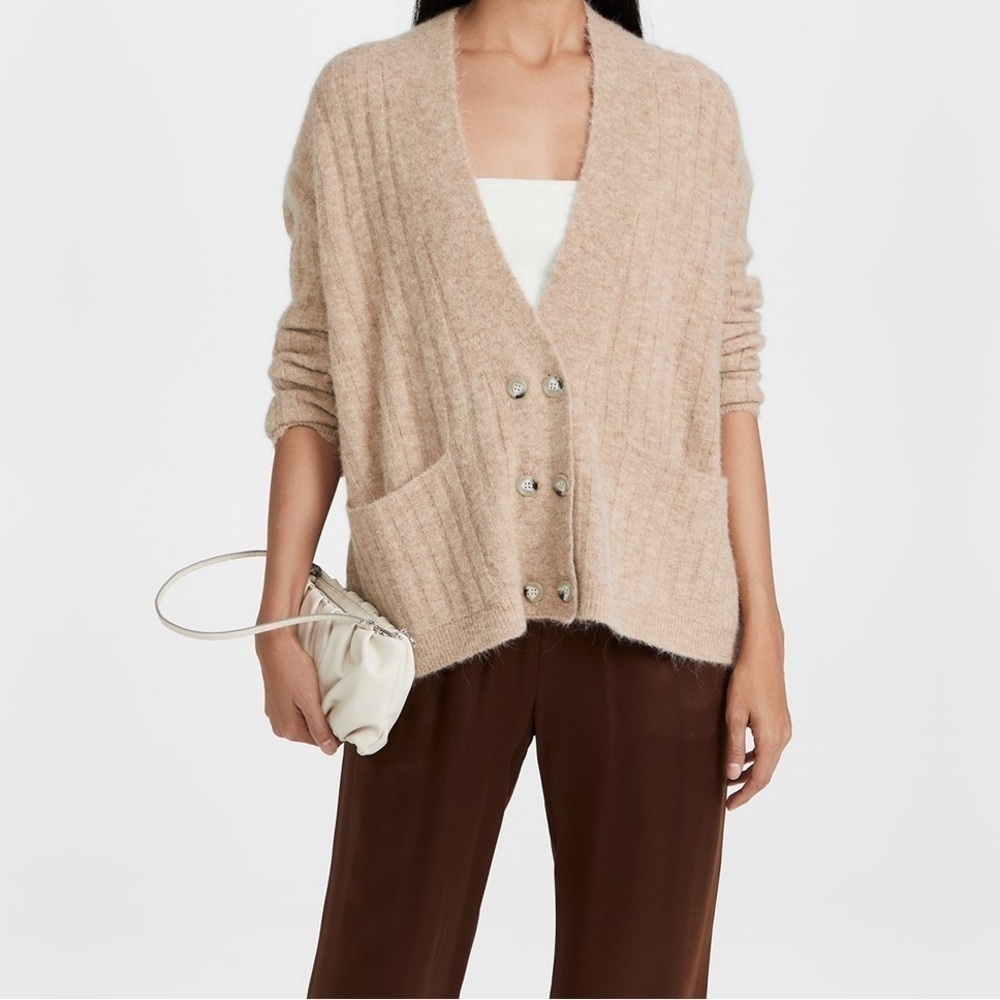 TACH CLOTHING Amira Knit Soft Wool Oversized Cardigan